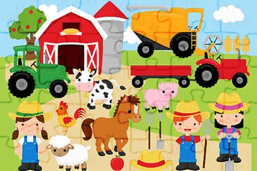 Farm jigsaw puzzle