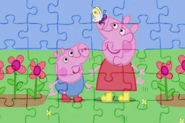 Peppa pig jigsaw puzzle