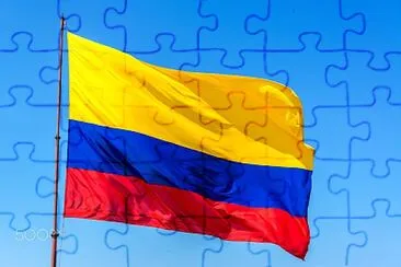 פאזל של Colombian flag