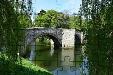 Warkworth, Northumberland, England jigsaw puzzle