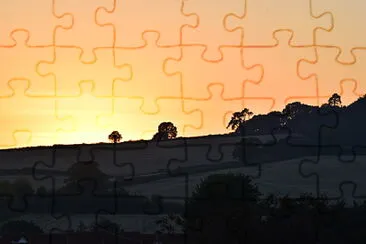 Sunset, Devon, England jigsaw puzzle