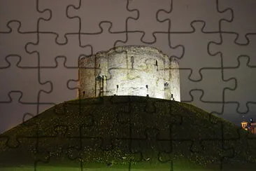 Cliffords Tower, York, England jigsaw puzzle