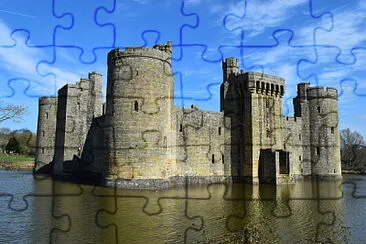 Bodiam Castle, East Sussex, England