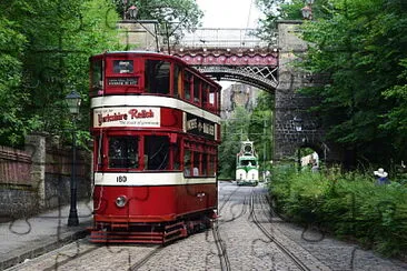 Tram Museum, Crich, Derbys, England