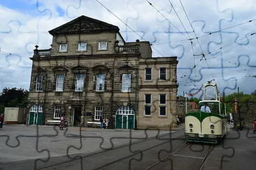 Tram Museum, Crich, Derbys, England