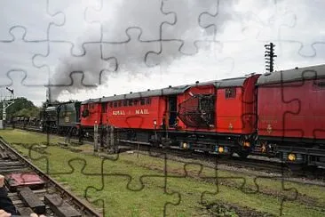 Post Train, Great Central Railway, England jigsaw puzzle