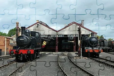 Didcot Shed, Oxfordshire, England jigsaw puzzle