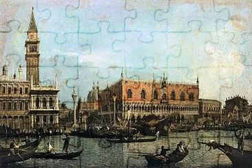 פאזל של venezia - canaletto