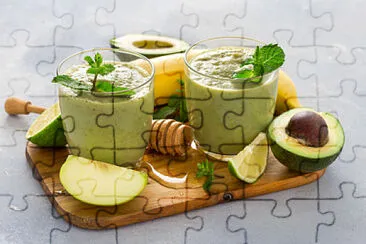 avocado jigsaw puzzle