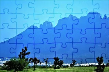 Cerro de la Mitra, Monterrey. jigsaw puzzle