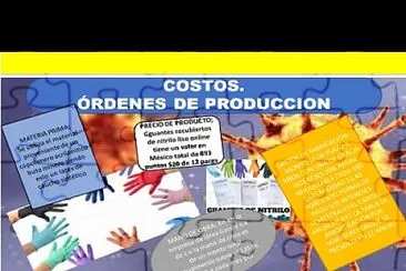 Guantes  costo de produccion