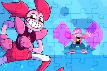 פאזל של Spinel and Steven universe