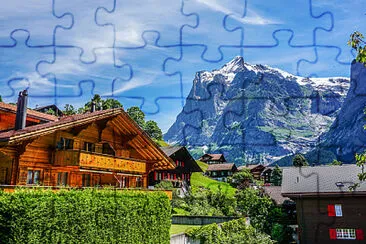 פאזל של Grindelwald-Suiza