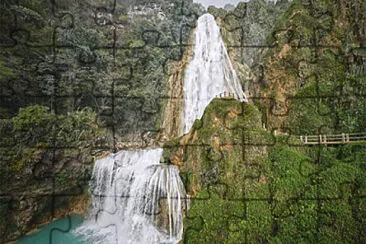 VELO DE NOVIA, CHIAPAS jigsaw puzzle