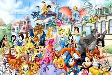 Disney people jigsaw puzzle