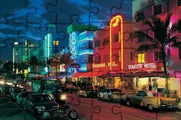 Miami jigsaw puzzle