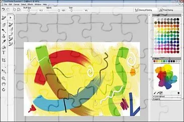 Corel draw jigsaw puzzle