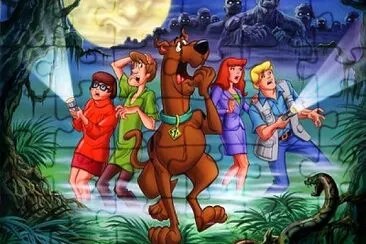 Scoob Doo jigsaw puzzle