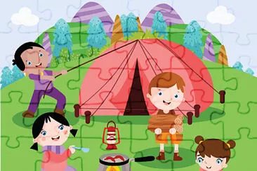 CAMPING jigsaw puzzle