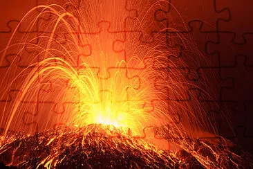 Vulcano Stromboli jigsaw puzzle