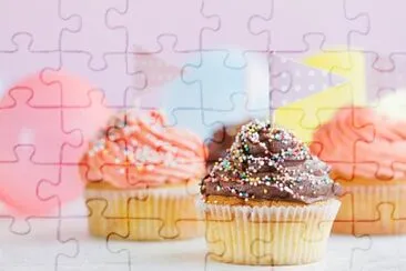 cupcake jigsaw puzzle