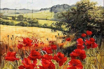 coquelicots jigsaw puzzle