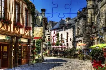 Rochefort en Terre-Francia jigsaw puzzle