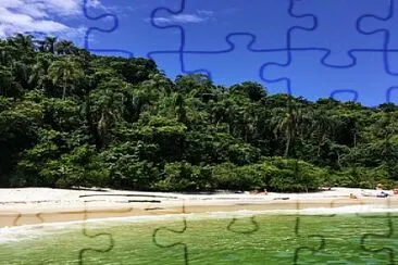 Playa en ilha grande jigsaw puzzle