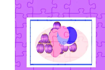 logo mauve jigsaw puzzle