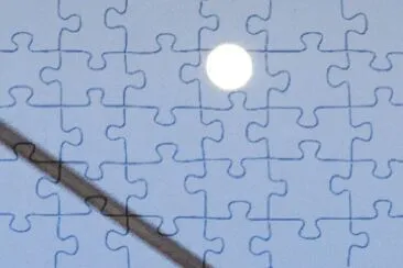 SÃºper Luna de Mayo jigsaw puzzle