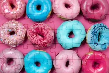 donuts jigsaw puzzle