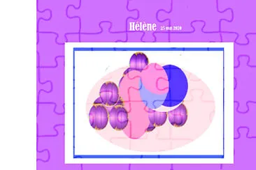 logo mauve jigsaw puzzle