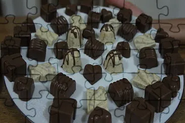 פאזל של chocolates