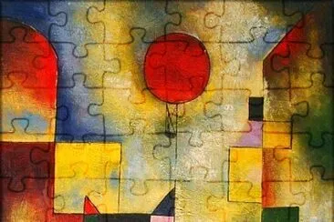 פאזל של o balÃ£o vermelho - paul klee