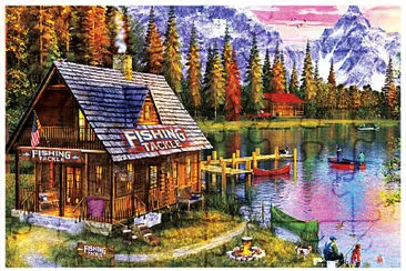 Casa de pesca jigsaw puzzle