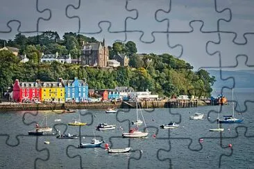 tobermory (scotland) jigsaw puzzle