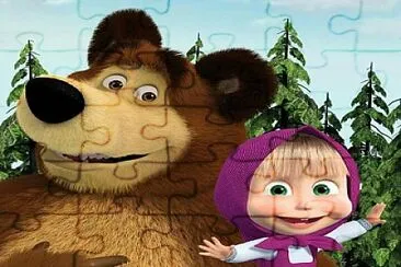 פאזל של masha e o urso