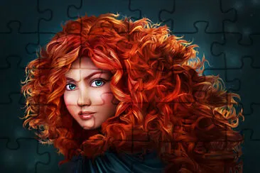 Disney Merida jigsaw puzzle