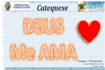 Catequese Primeira Eucaristia - Catequista Atalita jigsaw puzzle