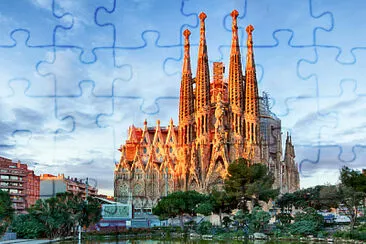 Igreja Sagradafamilia jigsaw puzzle