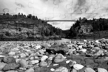 Hazelton Bridge jigsaw puzzle