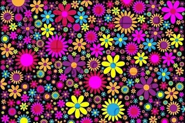 Flores multicolores jigsaw puzzle