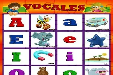 פאזל של Las vocales