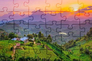 Uganda jigsaw puzzle