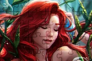 Ariel jigsaw puzzle