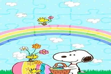 פאזל של Snoopy Arcoiris