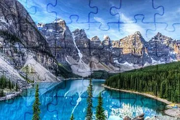 paisaje lago jigsaw puzzle