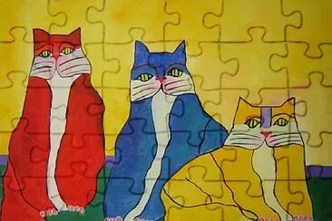 Gatos primÃ¡rios jigsaw puzzle