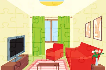 living room jigsaw puzzle