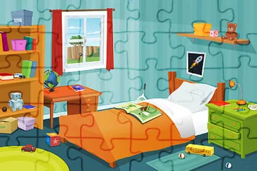 bedroom jigsaw puzzle